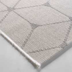 Tapis Hexagon 160x230cm tissé plat