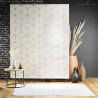 TAPIS HEXAGON 160x230CM TISSE PLAT TAPIS HEXAGON 160x230CM TISSE PLAT