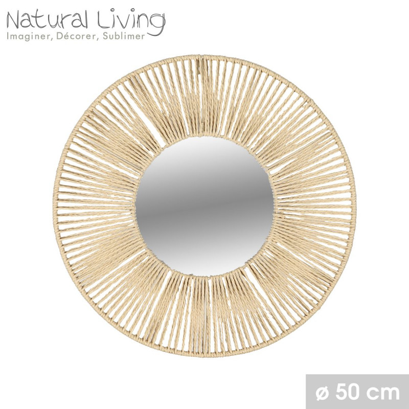 MIROIR ASTRE PM EN CORDE D50CM