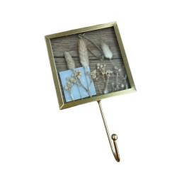 PATERE DECO FLEUR SECHEE 1 TETE 12X4.5X2