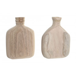 VASE BOIS 16X5X22 PAULOWNIA NATUREL 2 MO
