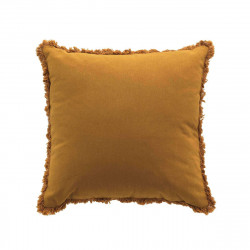 COUSSIN EVE CAMEL FRANGES 45x45CM COTON