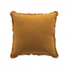 COUSSIN EVE CAMEL FRANGES 45x45CM COTON