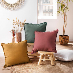 COUSSIN EVE NATUREL 45x45CM COTON UNI