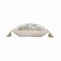 COUSSIN SUZANNE VERT 40x40CM COTON RECYC