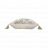 COUSSIN SUZANNE VERT 40x40CM COTON RECYC