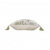 COUSSIN SUZANNE VERT 40x40CM COTON RECYC