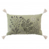 COUSSIN SUZANNE VERT 30x50CM COTON RECYC