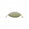 COUSSIN SUZANNE VERT 30x50CM COTON RECYC