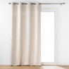 RIDEAU PANDORE BLANC 140x240CM POLYCOTON