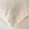 COUSSIN BOUCLETTE UNIE WOOLY NATUREL 45x