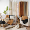Coussin bouclette unie Wooly naturel 45x45cm