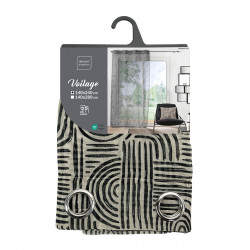 VOILE PANDORE NOIR 140x240CM VOILE SABLE