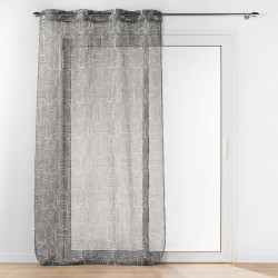 VOILE PANDORE NOIR 140x240CM VOILE SABLE