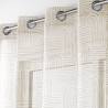 VOILE PANDORE BLANC 140x240CM VOILE SABL