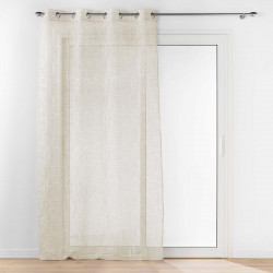 VOILE PANDORE BLANC 140x240CM VOILE SABL