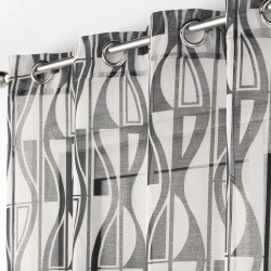 VOILE IKARIS 140x240CM VOILE SABLE IMPRI