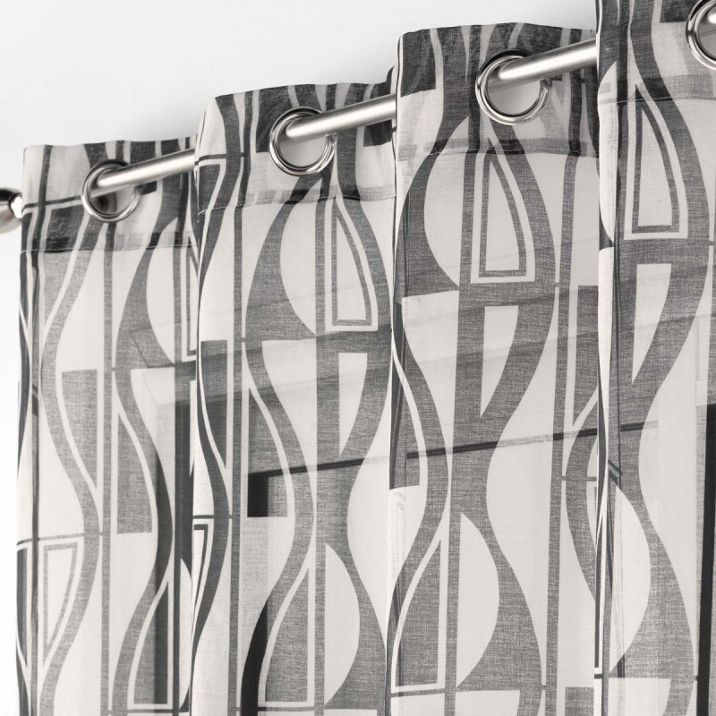 VOILE IKARIS 140x240CM VOILE SABLE IMPRI