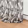 VOILE IKARIS 140x240CM VOILE SABLE IMPRI