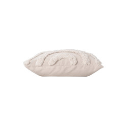 COUSSIN TUFTE ZITA NATUREL 40x40CM