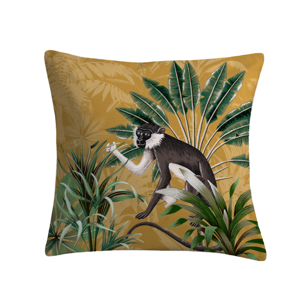 RAFIKI COUSSIN OUTDOOR 45X45CM MOUTARDE