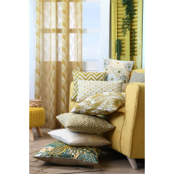 COUSSIN ORPHEA JAUNE 40X40