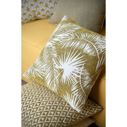 COUSSIN ORPHEA MOUTARDE 40X40