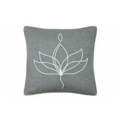 COUSSIN ASANA SAUGE 40X40
