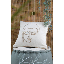 COUSSIN ASANA NATUREL 40X40