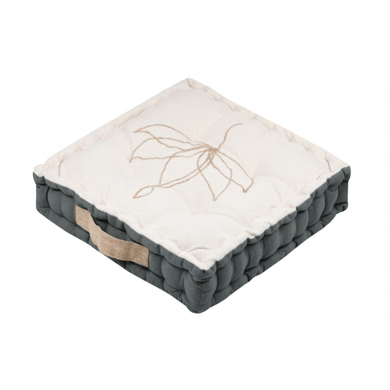 COUSSIN SOL ASANA NATUREL 45X45X10