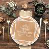SERVIETTES ANNIVERSAIRE KRAFT X12