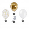 KIT ARCHE A BALLONS DORE CHAMPAGNE KIT ARCHE A BALLONS DORE CHAMPAGNE
