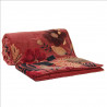 EDREDON FLORE 80X200 BOIS DE ROSE