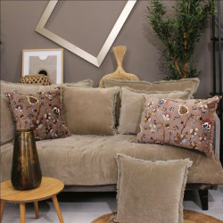 COUSSIN MUMBAY 50X80 TAUPE