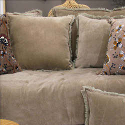 EDREDON MUMBAY 80X200 TAUPE
