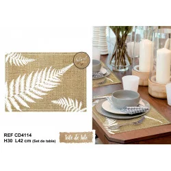 SET DE TABLE FOUGERES