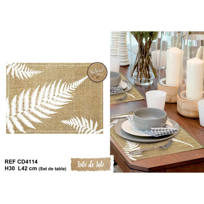 SET DE TABLE FOUGERES