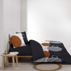 Parure de lit Oblis 2 personnes 240x220cm