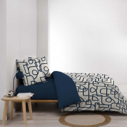 Parure de lit Labyrinthe 2 personnes 240x220cm