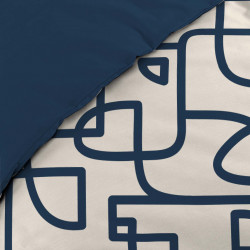 Parure de lit Labyrinthe 2 personnes 240x220cm