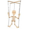Marionnette squelette en bois à assembler