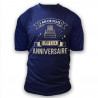 T-SHIRT A DEDICACER HOMME ANNIVE