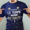 T-shirt à dédicacer homme retraite
