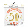 T-SHIRT A DEDICACER FEMME 50 ANS