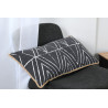 Coussin Tampa 35x70cm gris ardoise