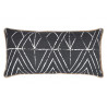 Coussin Tampa 35x70cm gris ardoise