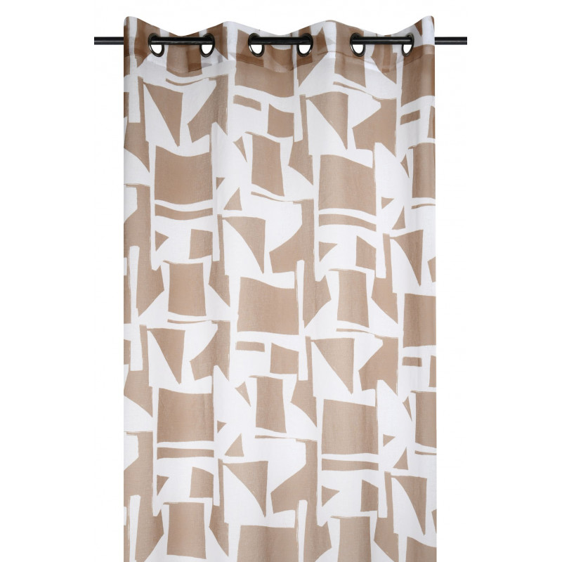 Voile Chester camel 140x260cm