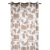 Voile Chester camel 140x260cm