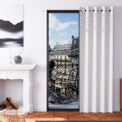 RIDEAU TUFT NATUREL 135X250