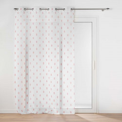 VOILE GEOKID ROSE 140X240 CM SABLE IMPR
